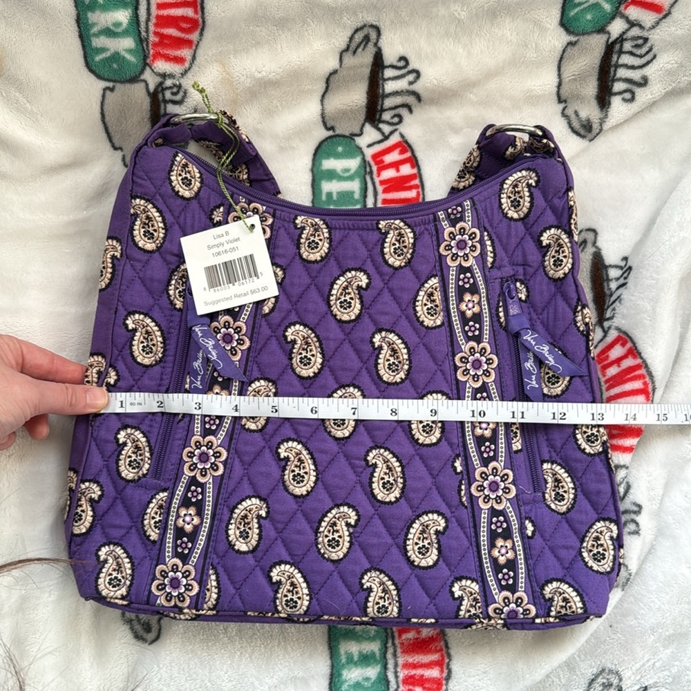 Vera Bradley Simply Violet Purse and Wallet Set - Picture 15 of 15
